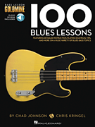 Bass Lesson Goldmine 100 Blues Lessons Guitar and Fretted sheet music cover